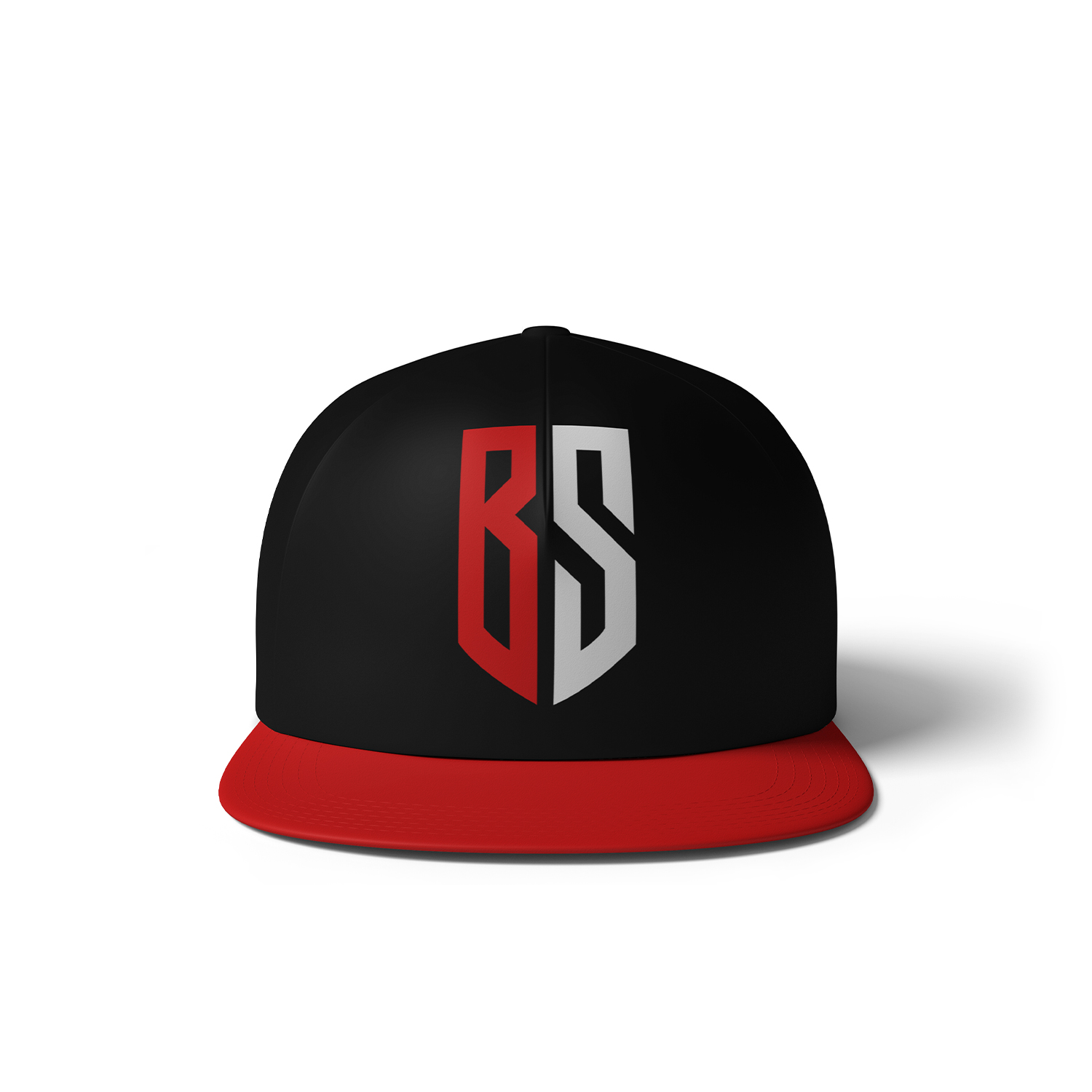 casquette rouge et noir BKS