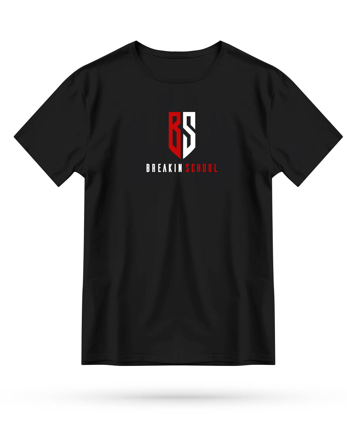 t shirt noir et rouge BKS 2