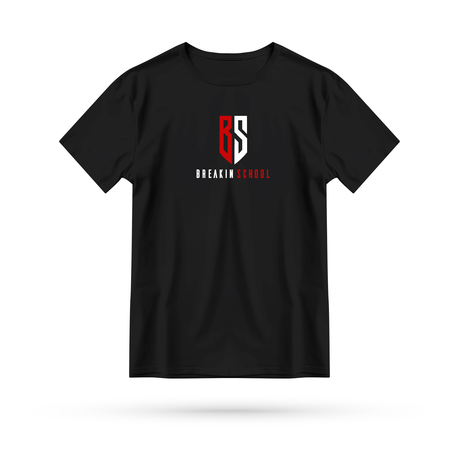 t shirt noir et rouge BKS 2